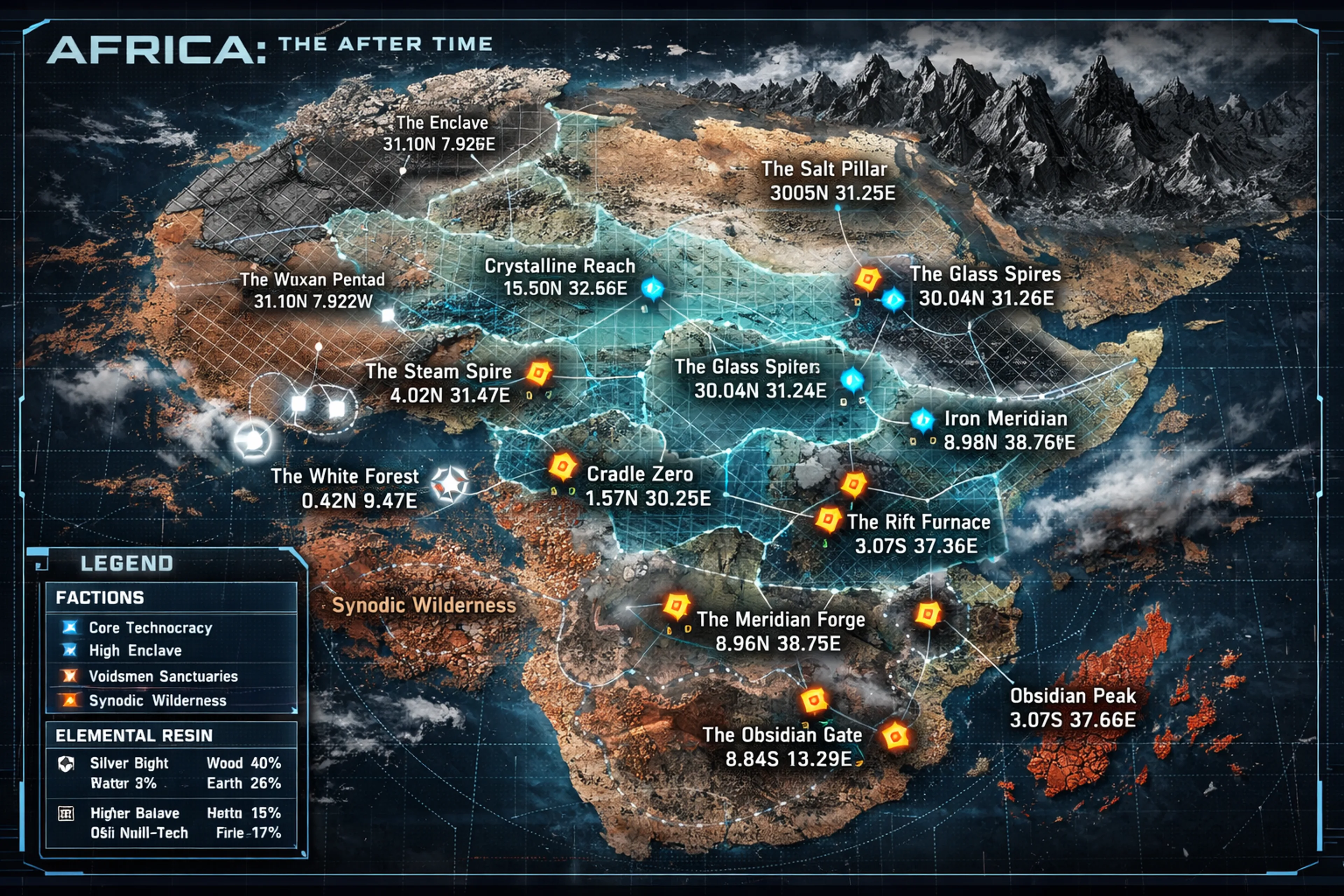 The Silver Bight and White Forest