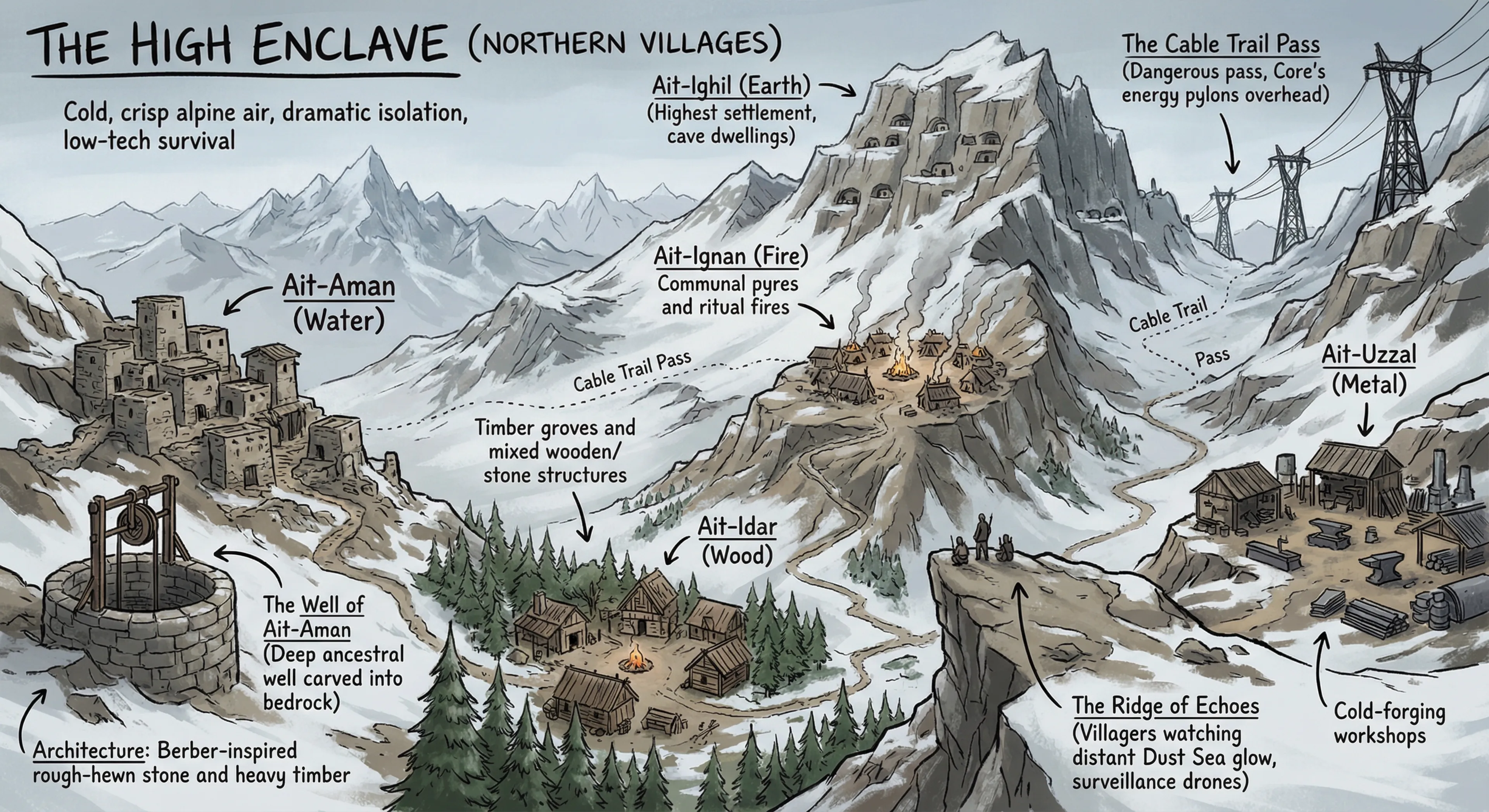 Northern Villages - Storyboard
